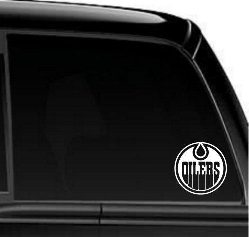Edmonton Oilers NHL Hockey Vinyl Die Cut Car Decal Sticker - FREE