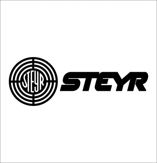 Steyr decal, sticker, firearm decal