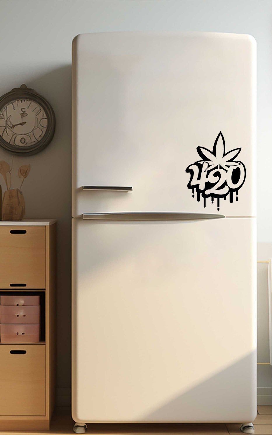 4:20 Drip marijuana decal