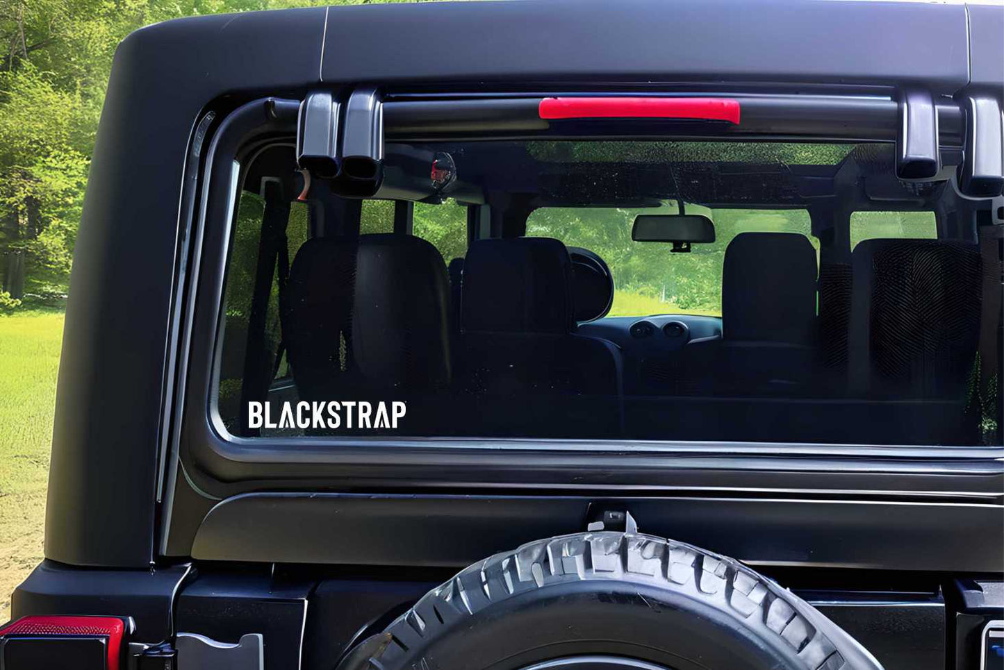 Blackstrap decal, sticker