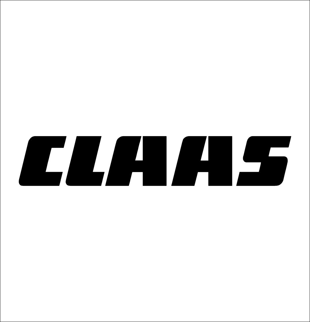 Claas decal, farm decal, car decal sticker