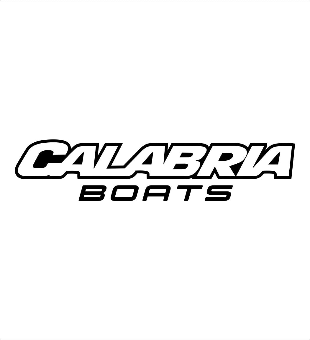 Calabria Boats decal B