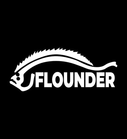 Flounder decal