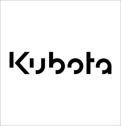 Kubota decal, farm decal, car decal sticker