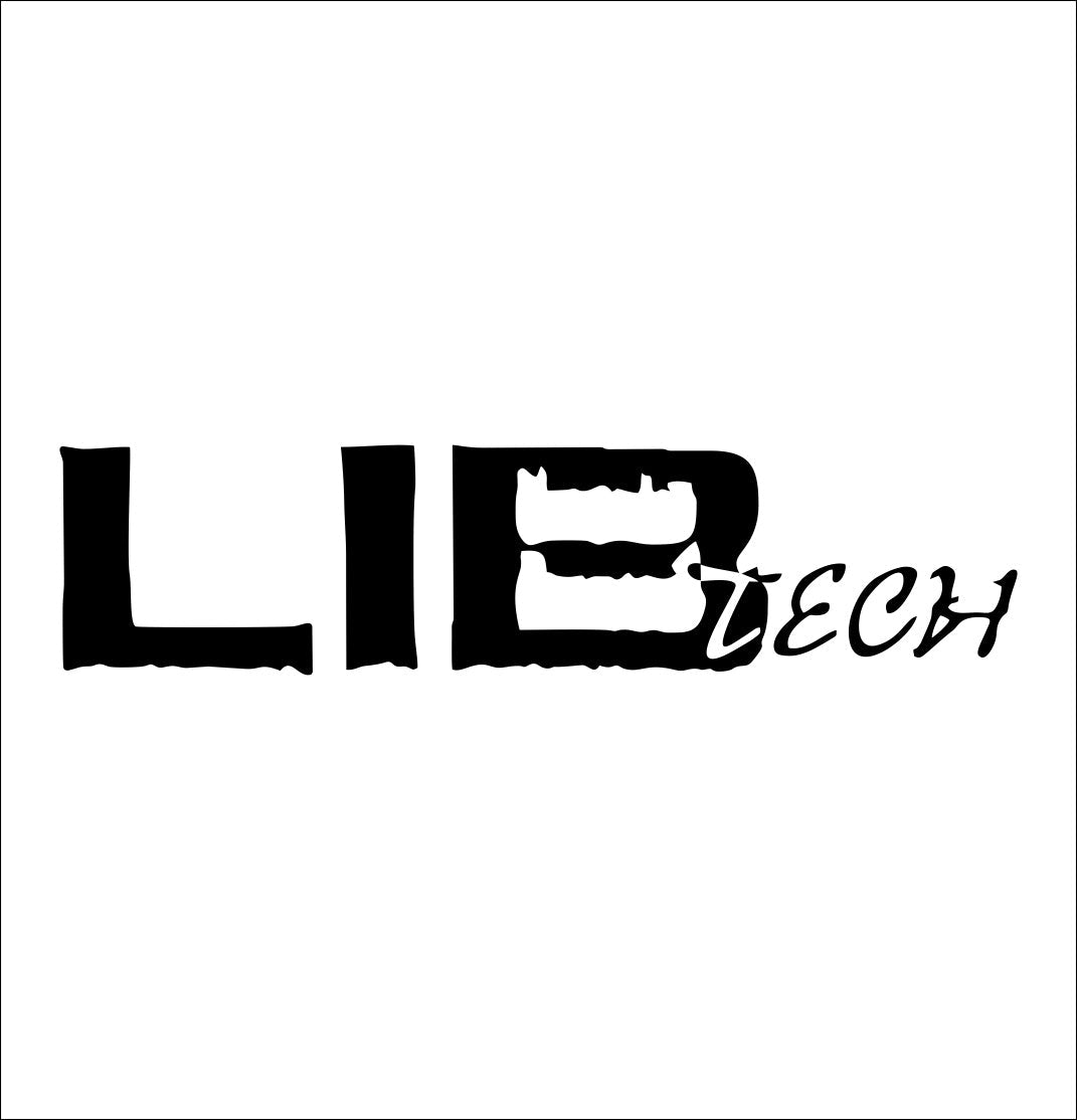 Lib Tech  decal, ski snowboard decal, car decal sticker