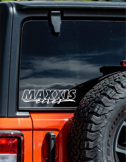 Maxxis Tire decal B