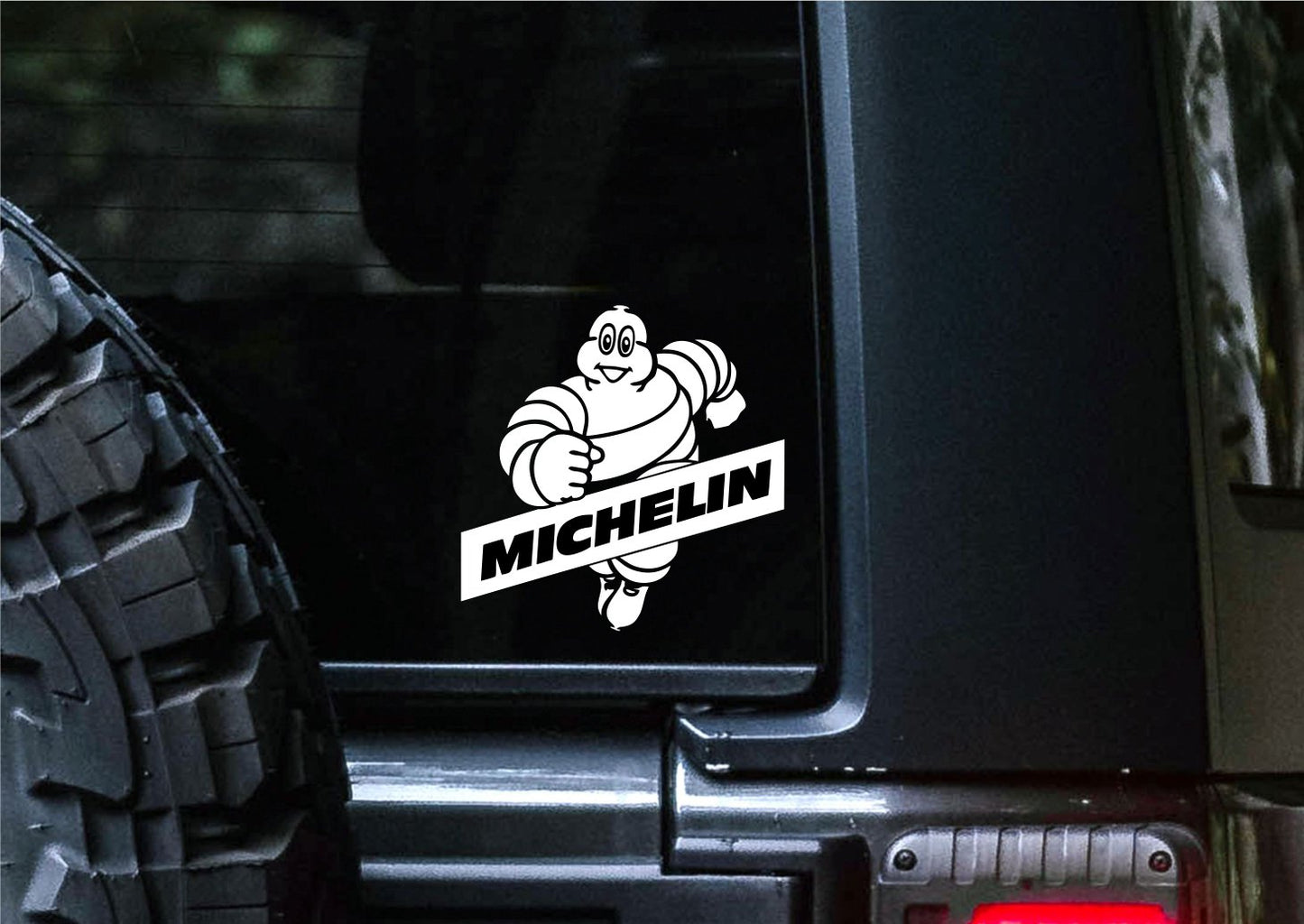 Michelin man decal, sticker