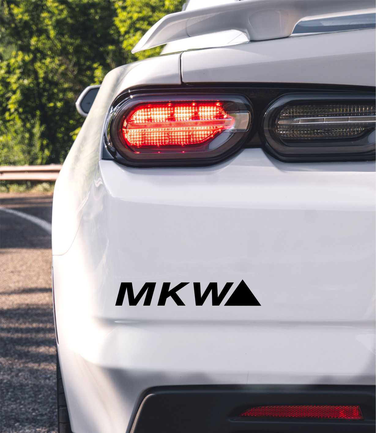 MKW decal, sticker