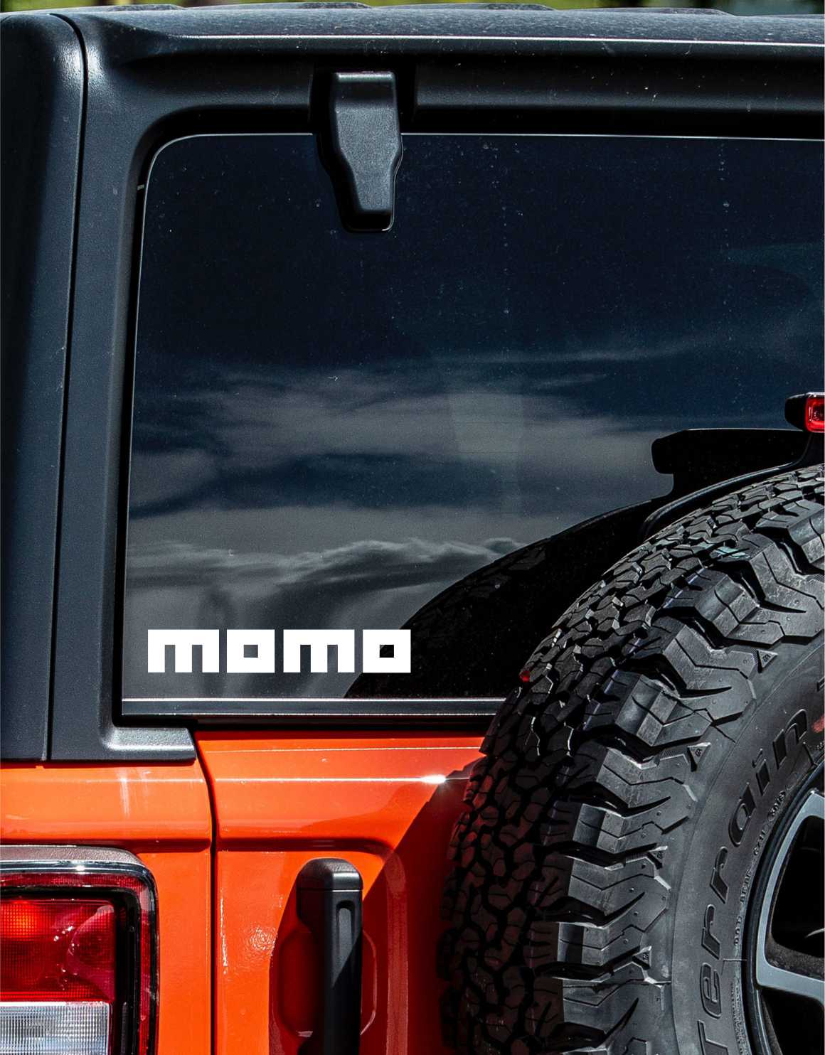 Momo decal, sticker