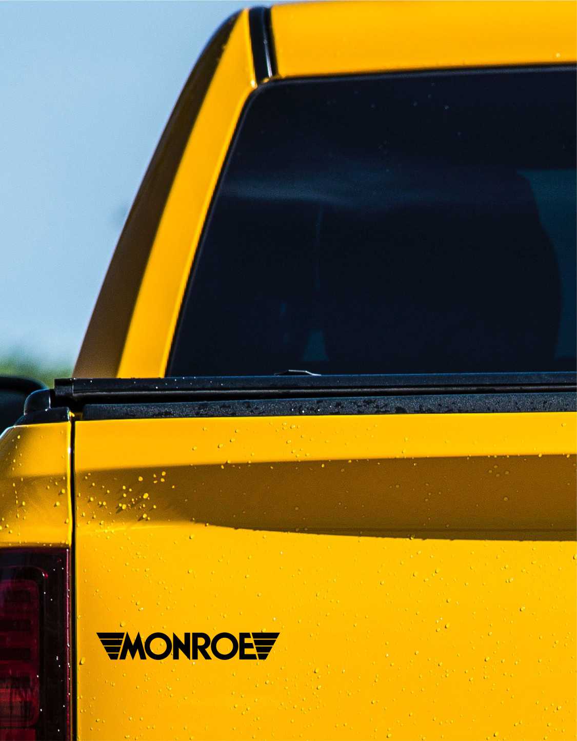 Monroe decal, sticker