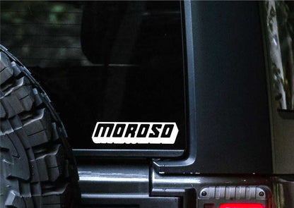 Moroso decal, sticker