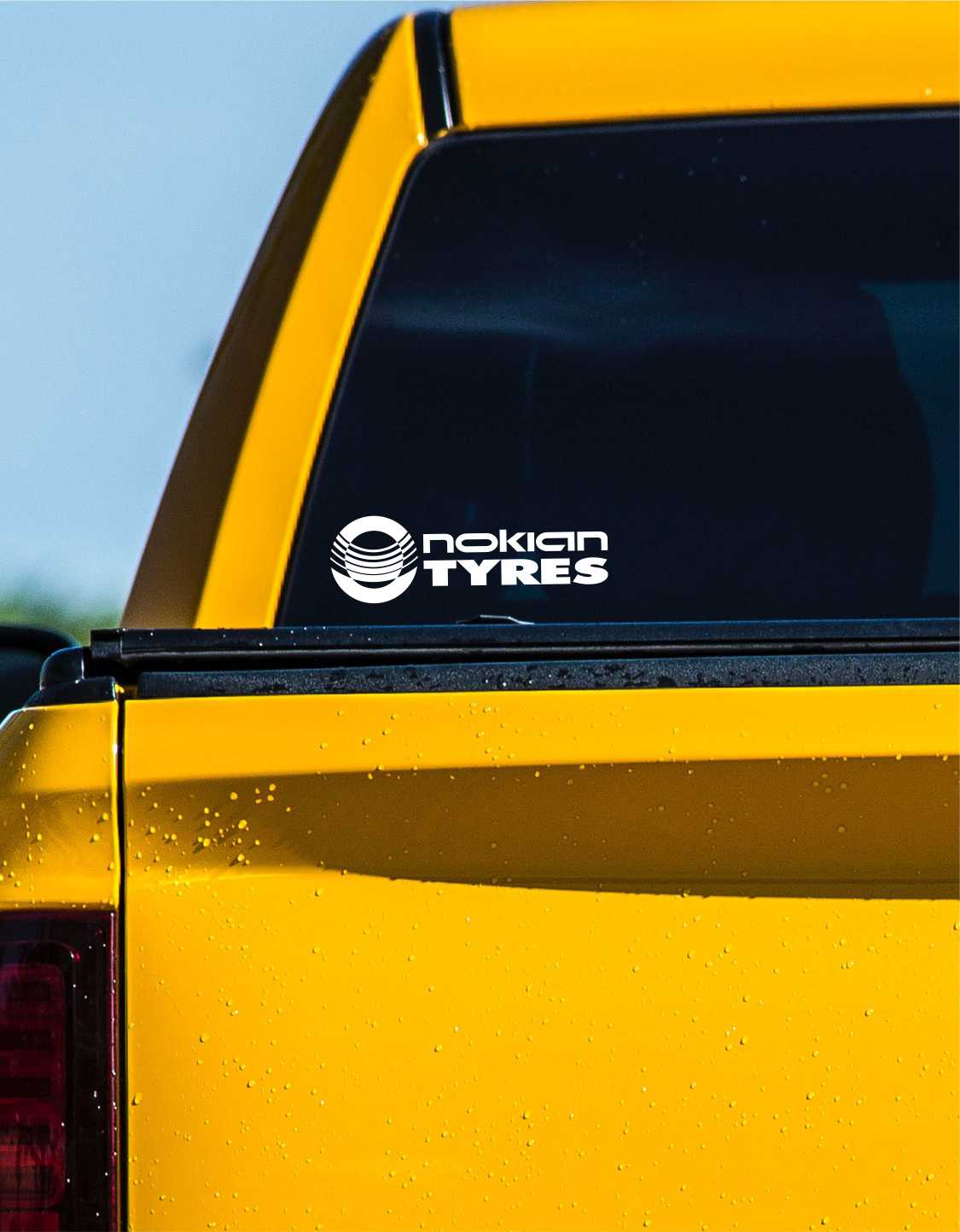 Nokian Tyres decal, sticker