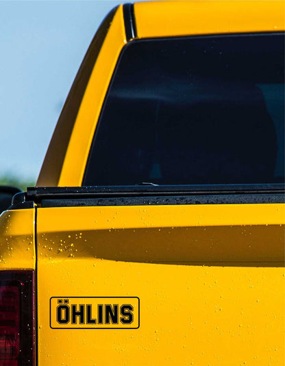 Ohlins decal, sticker