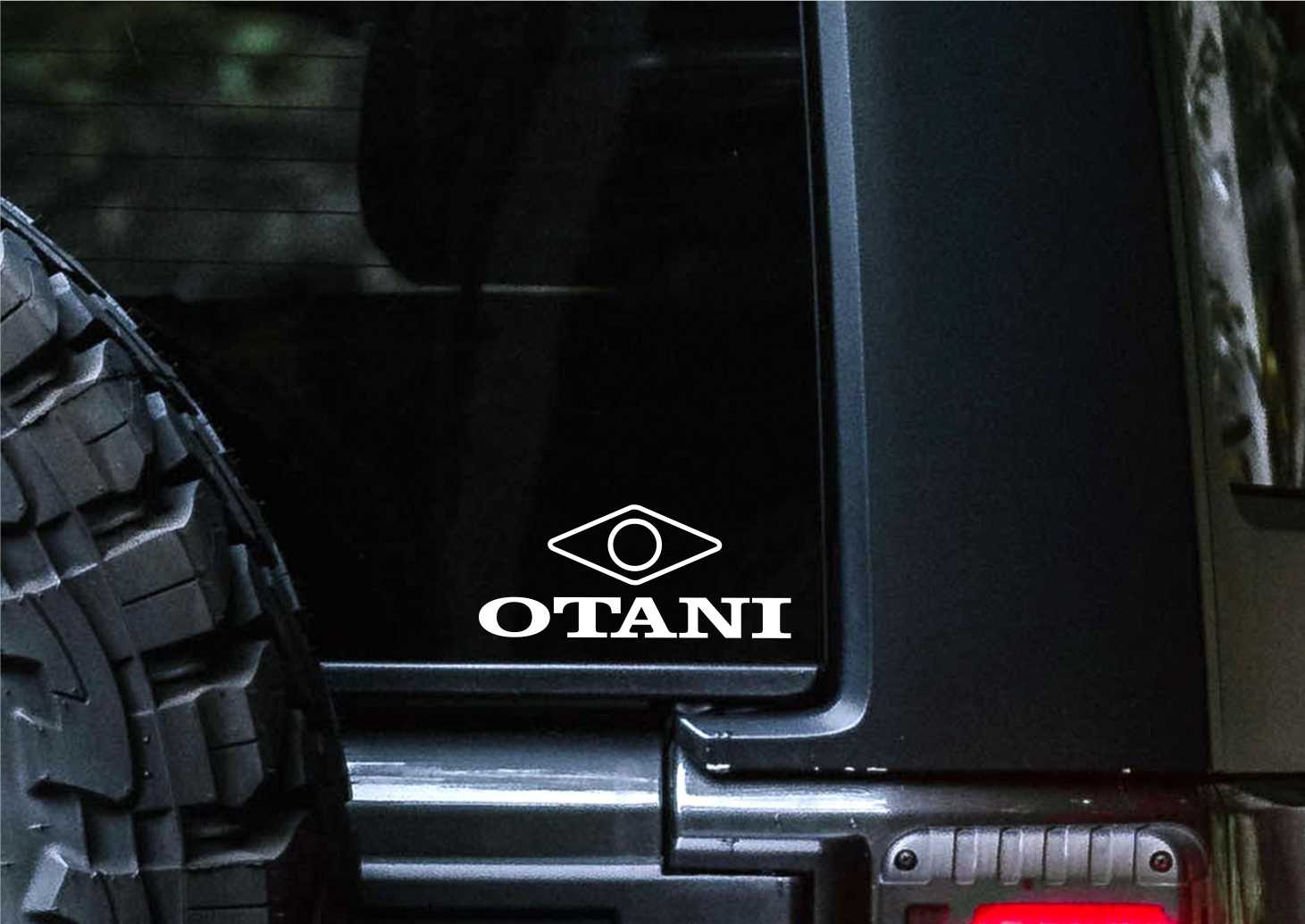 Otani Tires decal, sticker