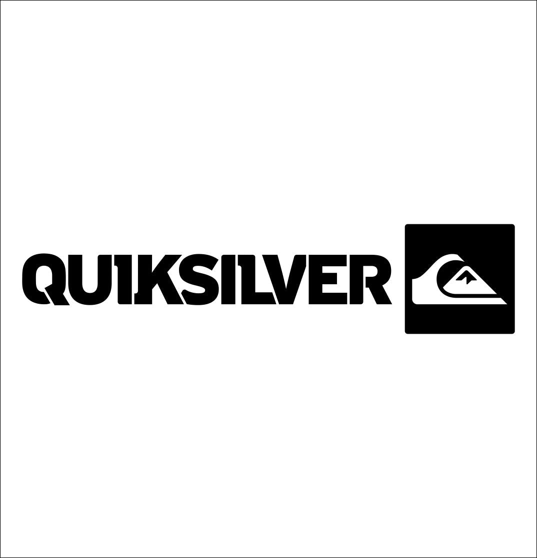 Quiksilver decal, skateboarding decal, car decal sticker