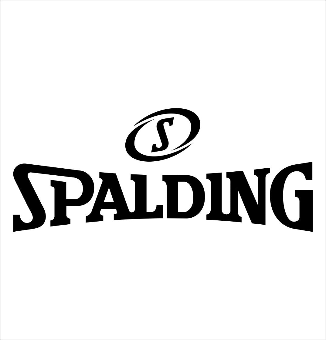 Spalding decal, golf decal, car decal sticker