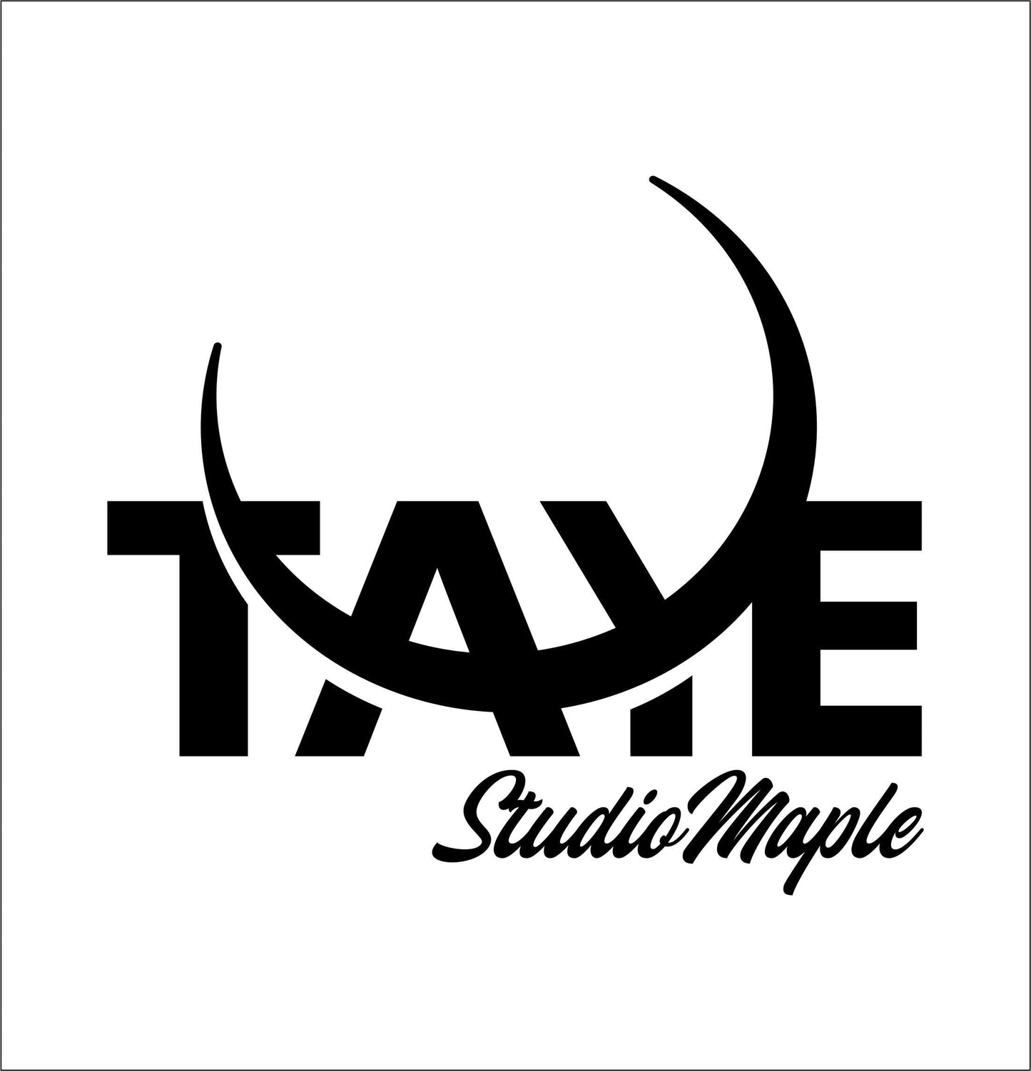 Taye Drums StudioMaple decal