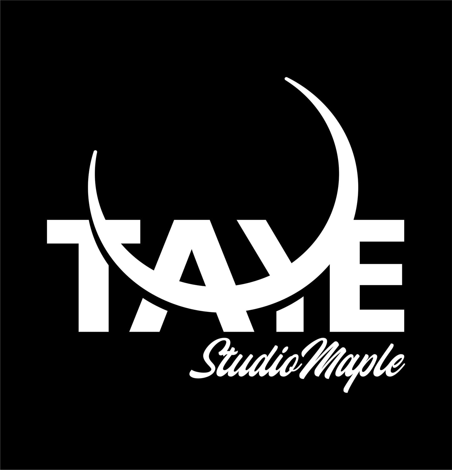 Taye Drums StudioMaple decal