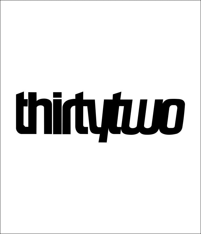 Thirtytwo decal B