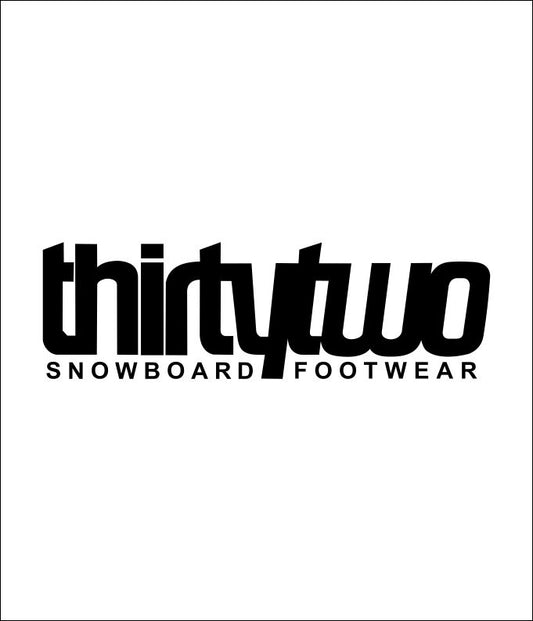 Thirtytwo decal