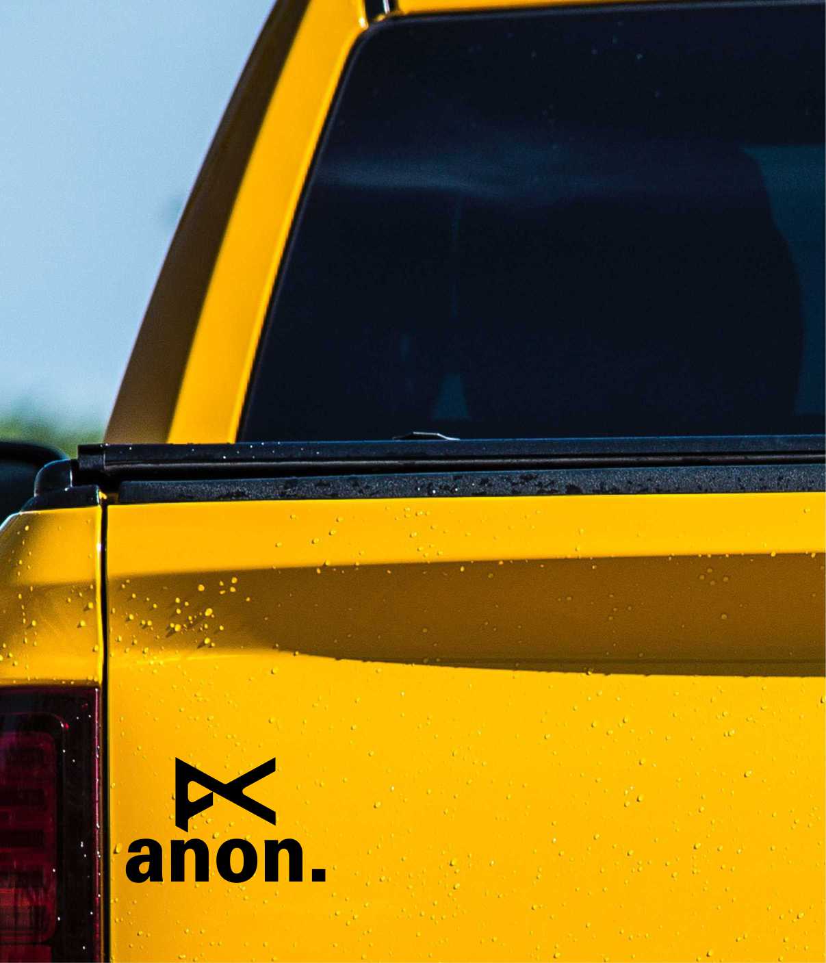 anon decal, sticker