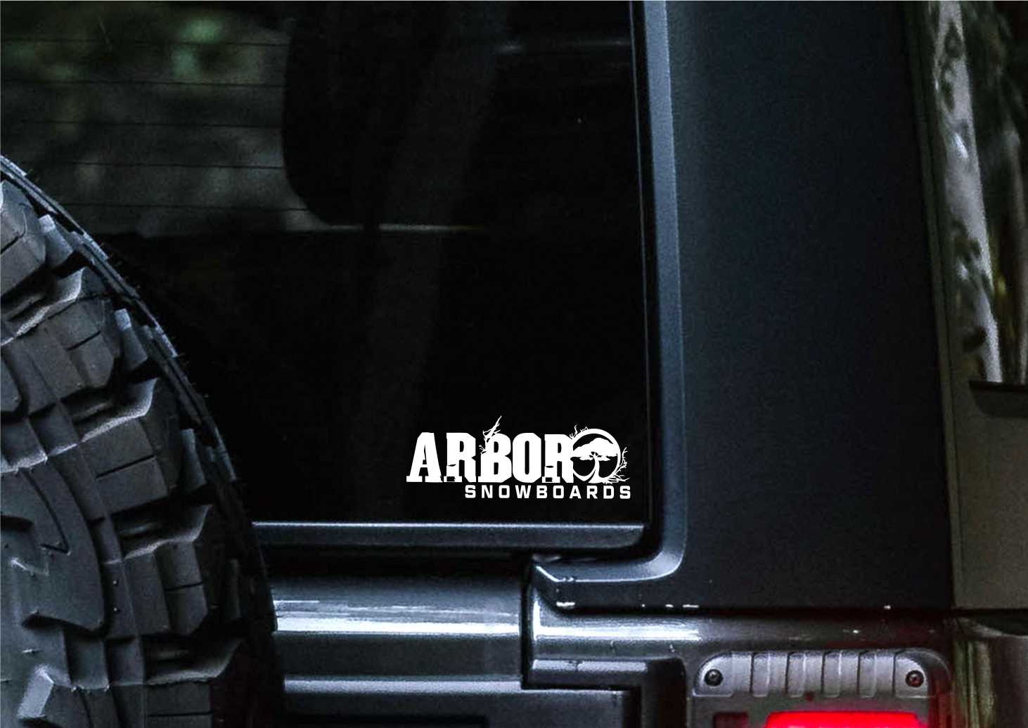 Arbor Snowboards decal, sticker