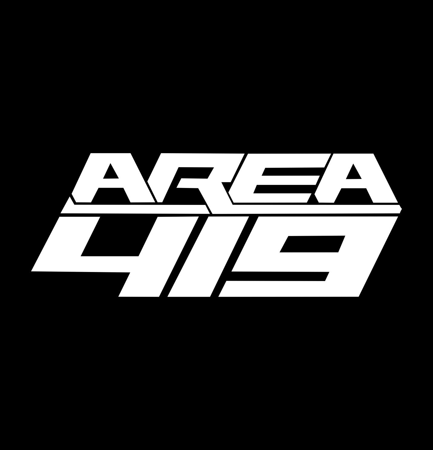 Area 419 decal