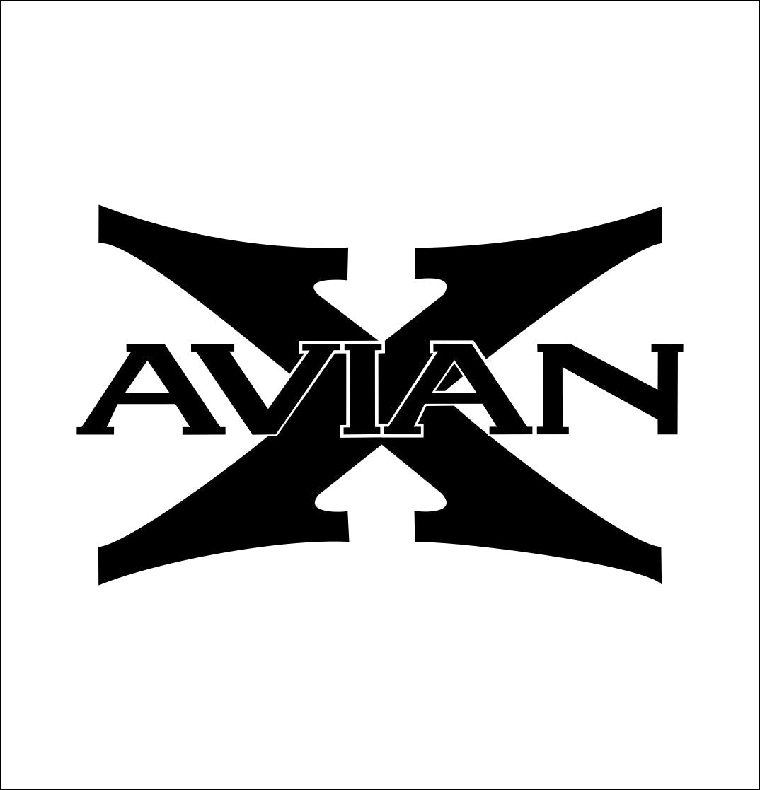 avian x decal, car decal sticker