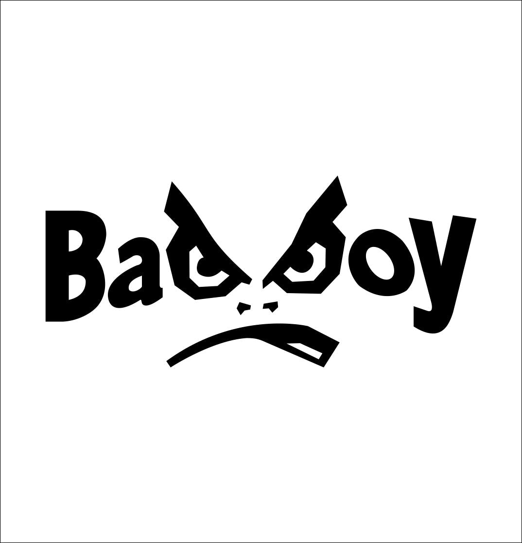 bad boy decal, car decal sticker