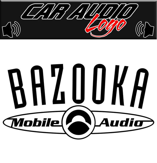 Bazooka decal, sticker, racing decal