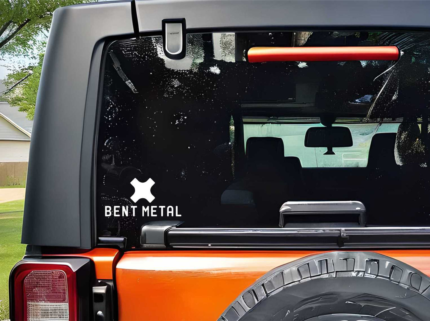 Bent Metal decal, sticker