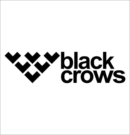 Black Crows Skis decal, ski snowboard decal, car decal sticker