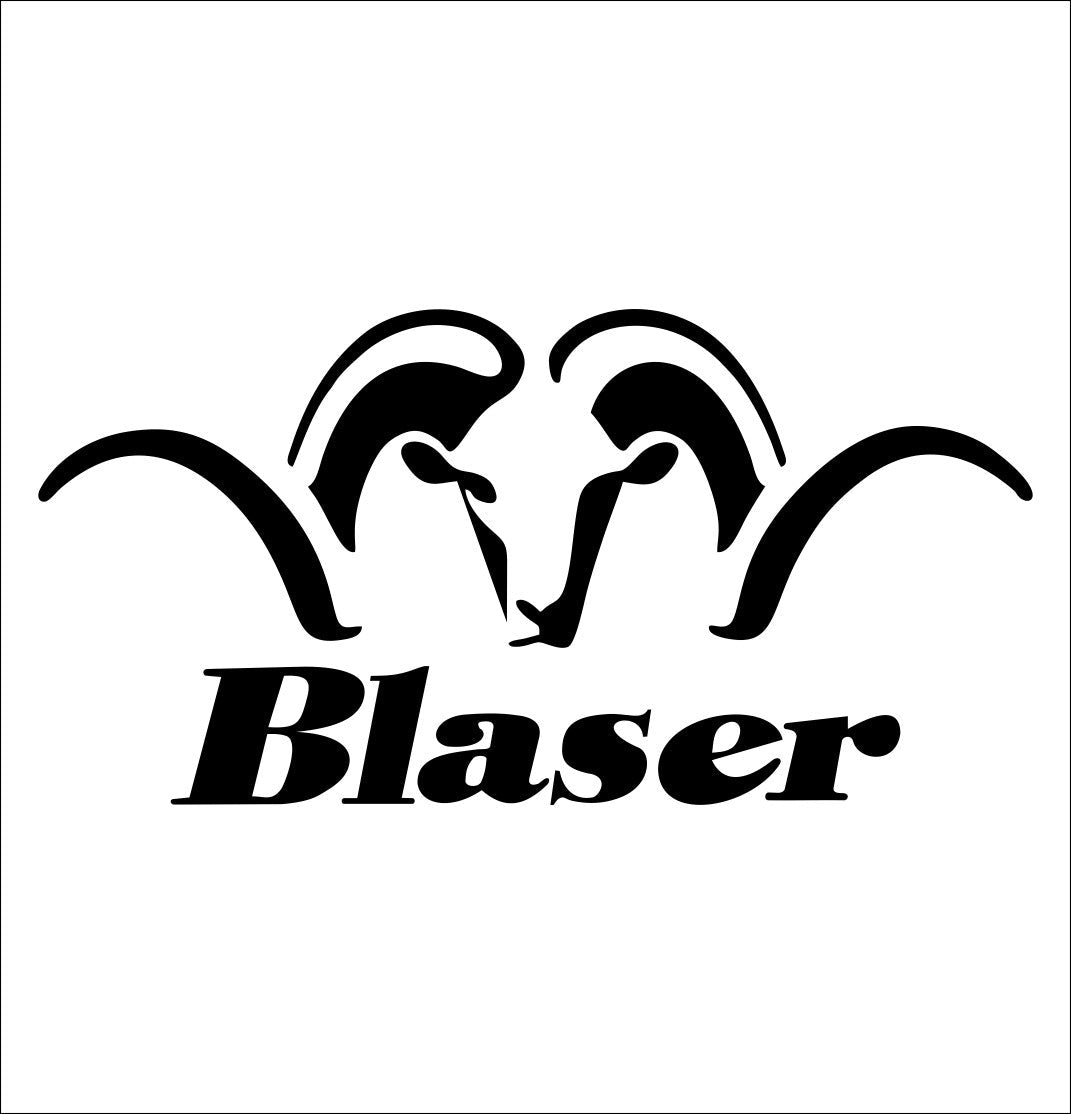 blaser decal, firearm decal, car decal sticker