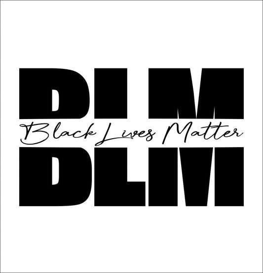 Black Lives Matter decal, BLM decal, car decal sticker