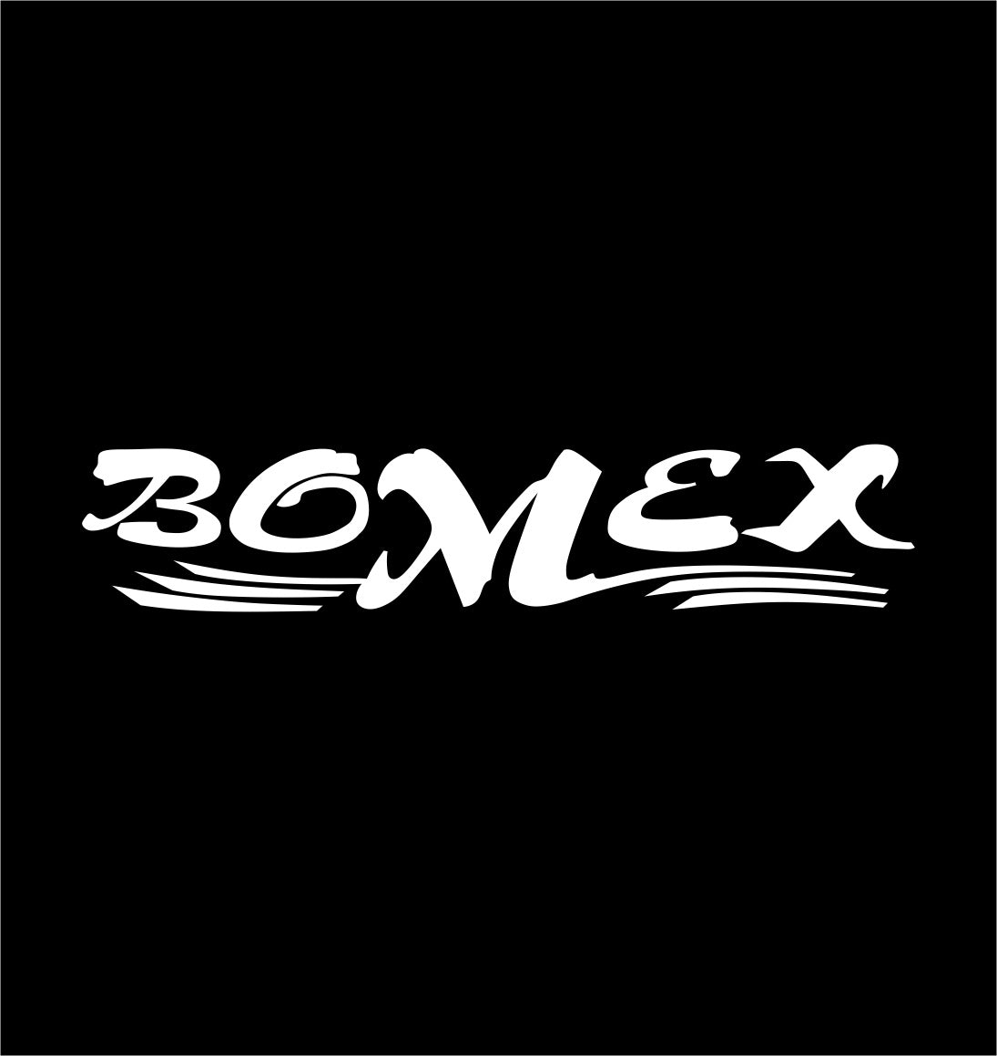 Bomex decal, sticker