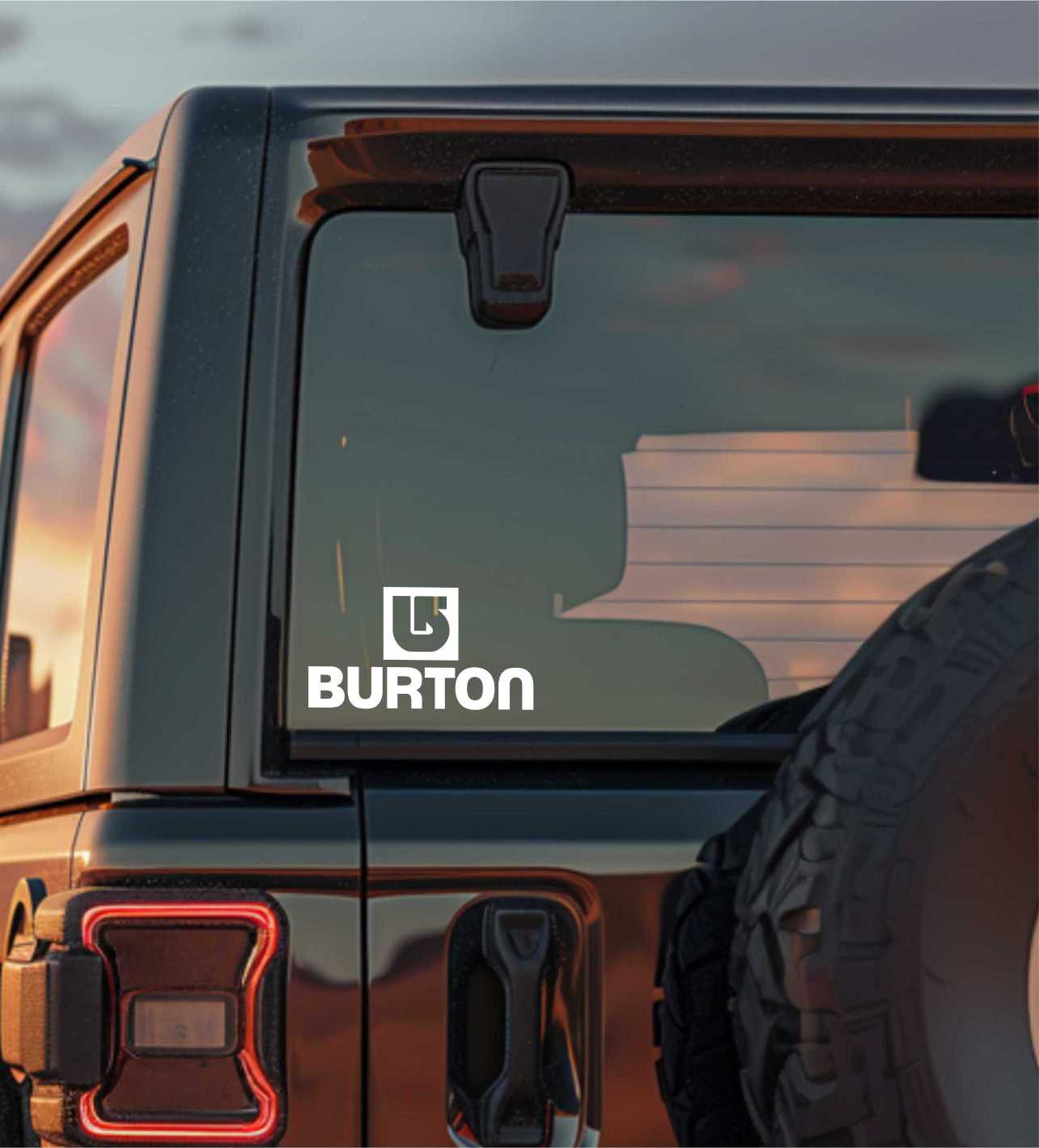 Burton decal c, sticker