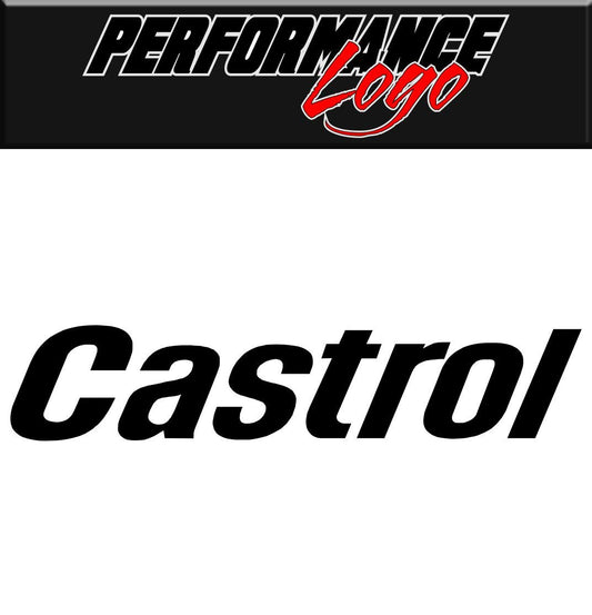 Castrol decal performance decal sticker