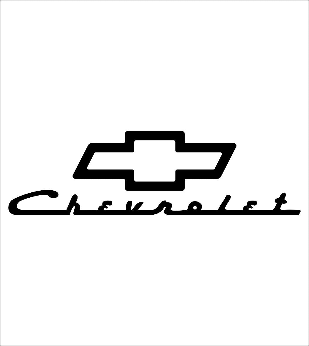 Chevrolet decal, sticker, car decal