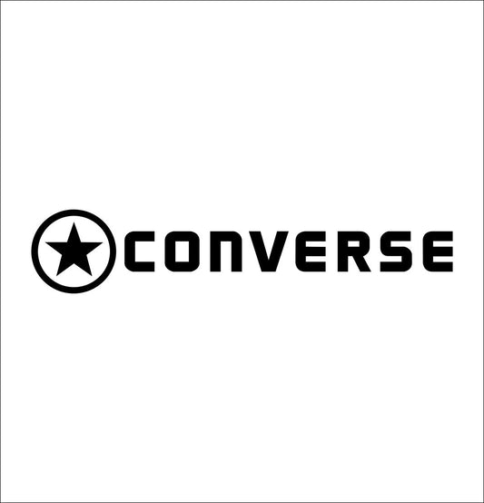 converse decal, car decal sticker