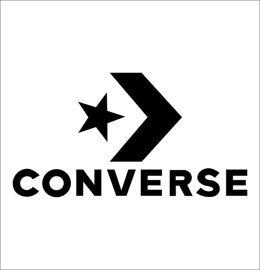 converse decal, car decal sticker