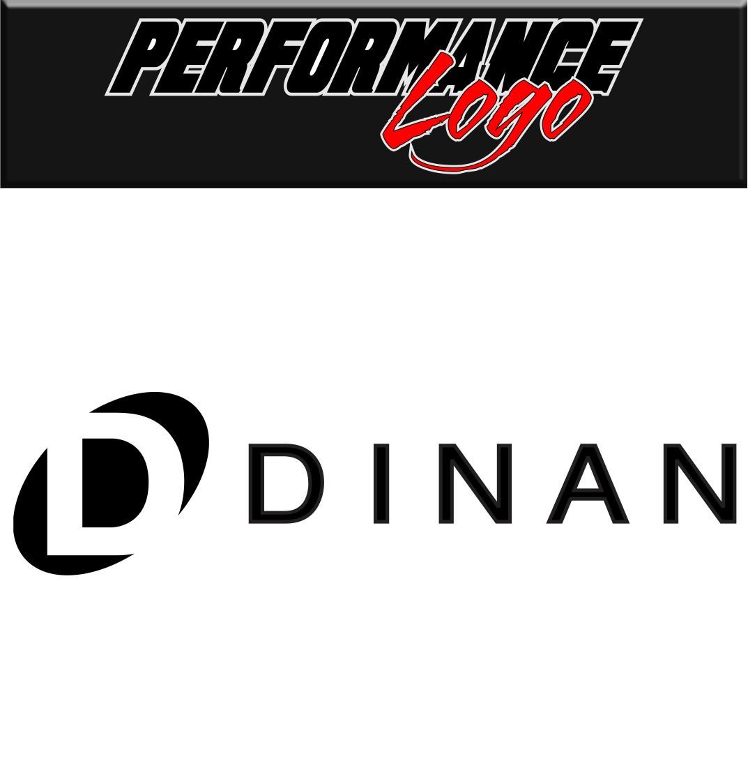 Dinan decal performance decal sticker