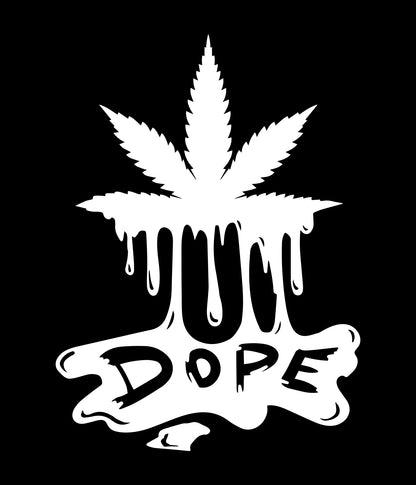 Dope Marijuana decal