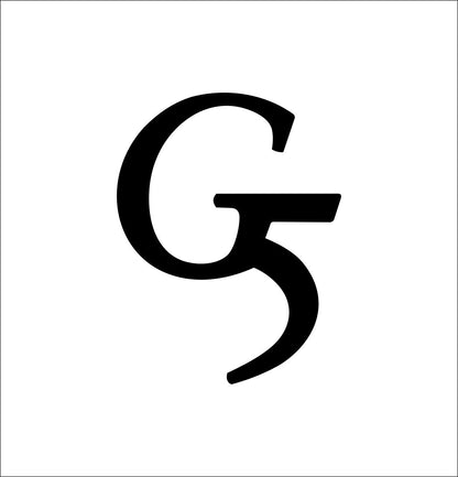 g5 outdoors decal, car decal sticker