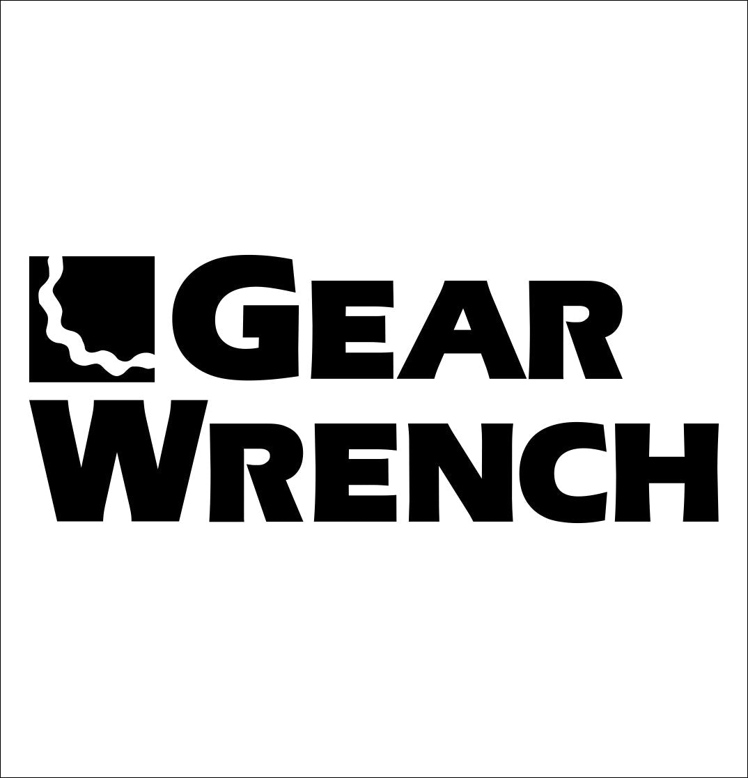 gearwrench decal, car decal sticker