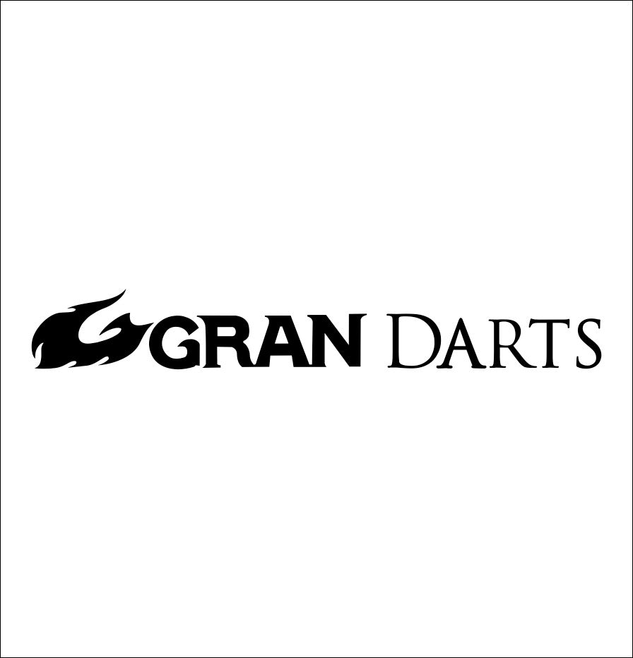 Gran Darts decal, darts decal, car decal sticker