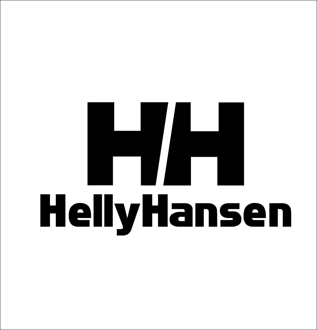 helly hansen decal, car decal sticker