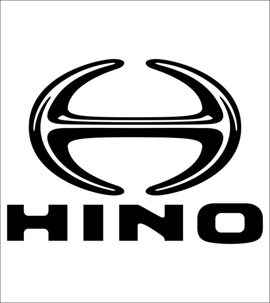 Hino decal, sticker, car decal