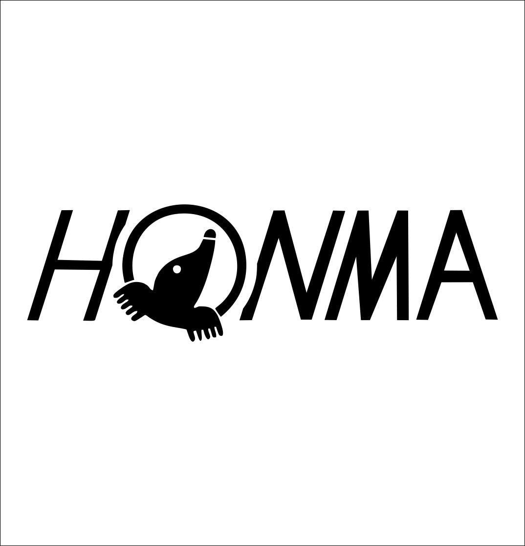 Honma decal, golf decal, car decal sticker