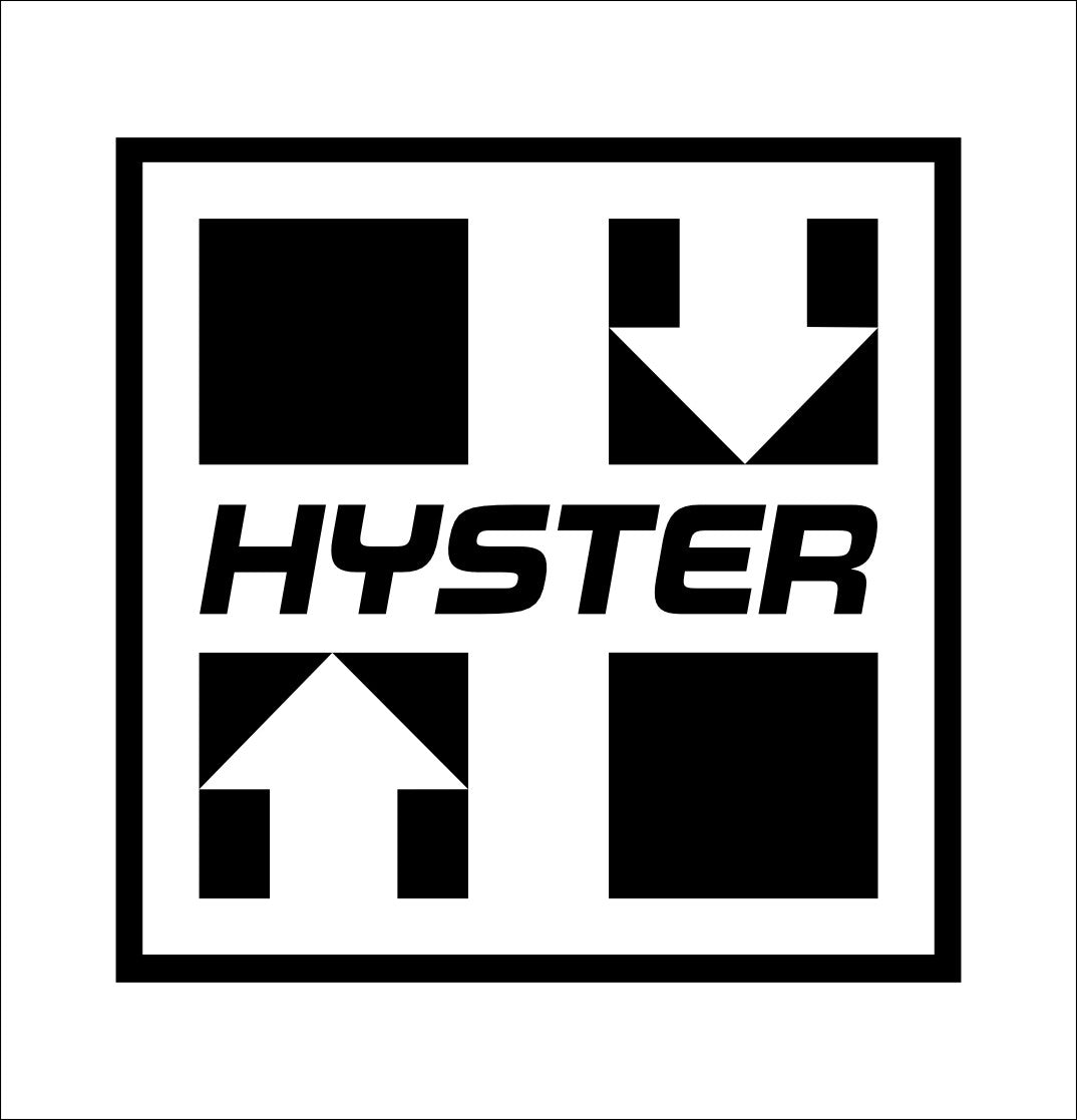 Hyster decal, car decal sticker