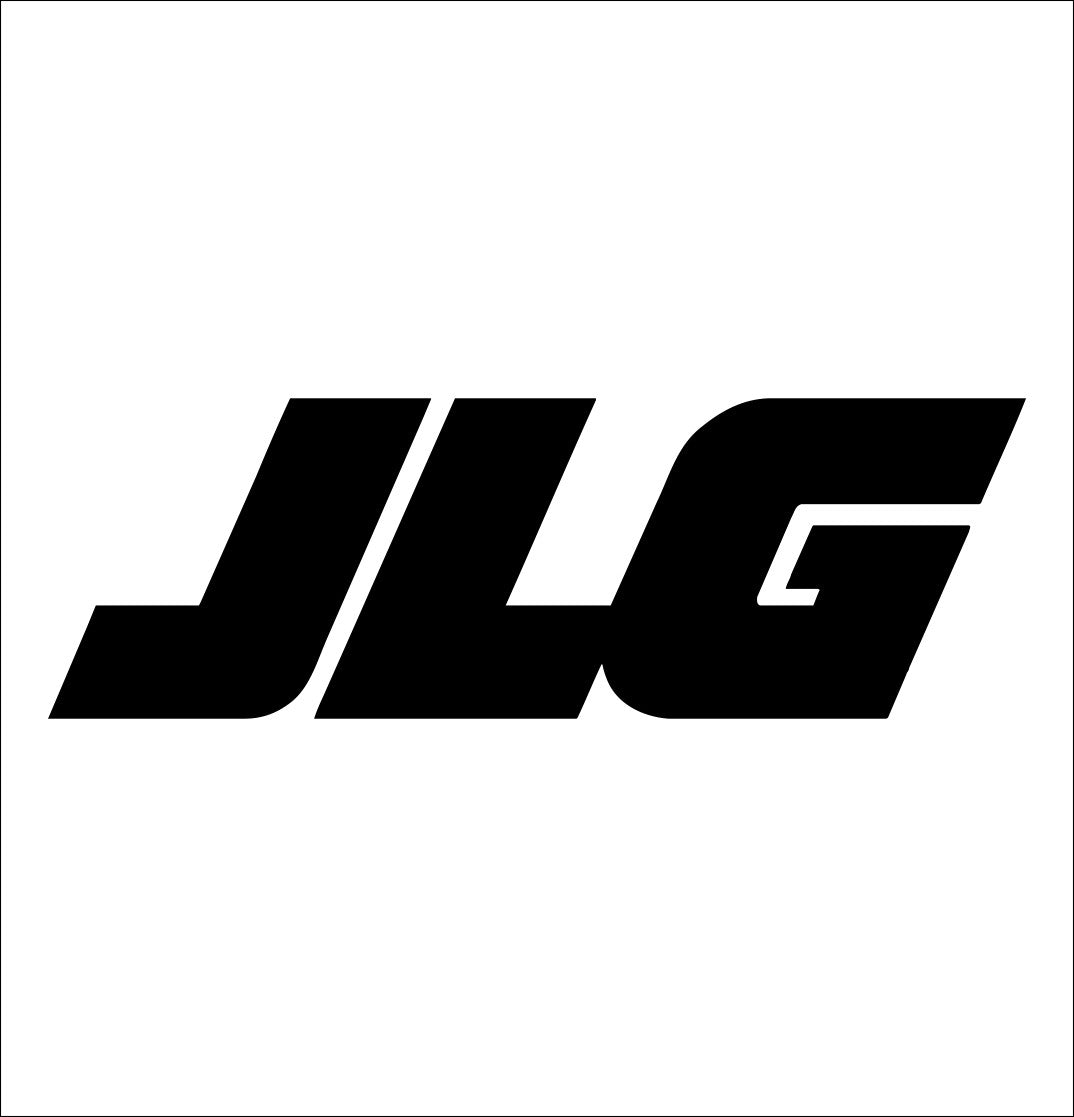 JLG Industries decal